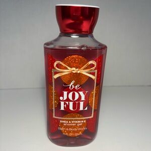 Bath & Body Works Be Joyful Shea & Vitamin E Shower Gel 10 OZS Unused